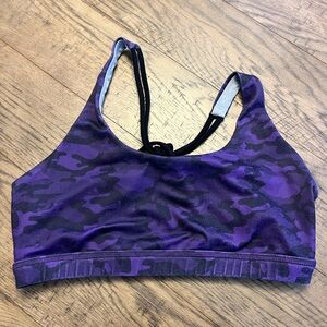 Born Primitive Purple Camo Sports Bra